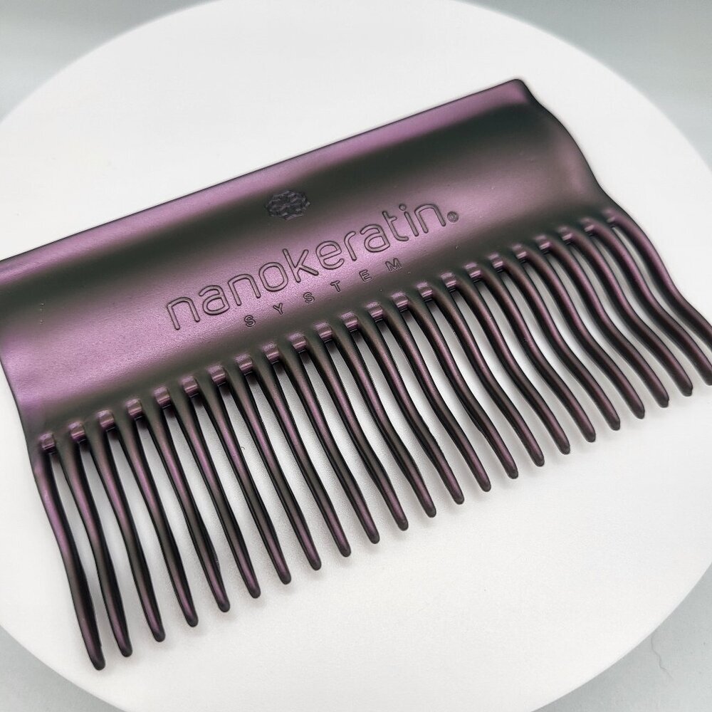 Nanokeratin System Hair Treatment Comb – Purple – Professional Grade